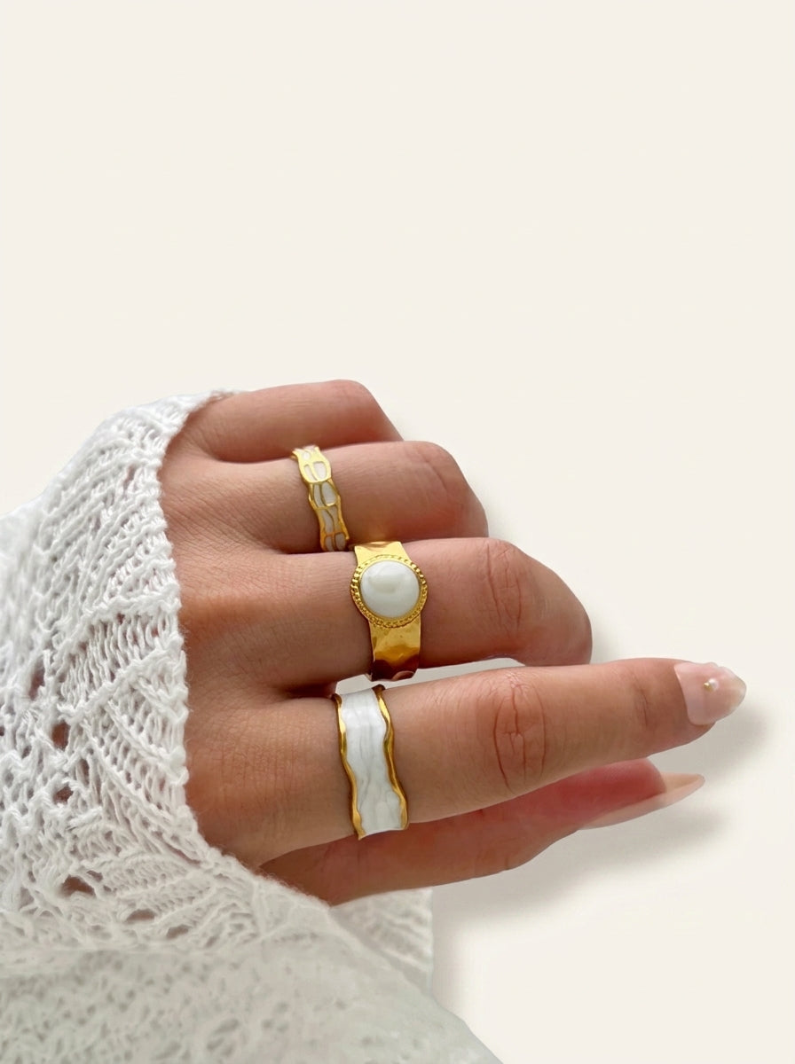 ORVIA Daily Luxe Ring Collection for Women Premium Jewelry