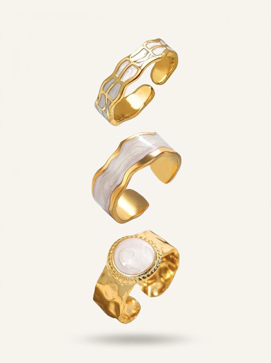 ORVIA Daily Luxe Ring Collection for Women Premium Jewelry