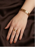Golden Lace Bracelet