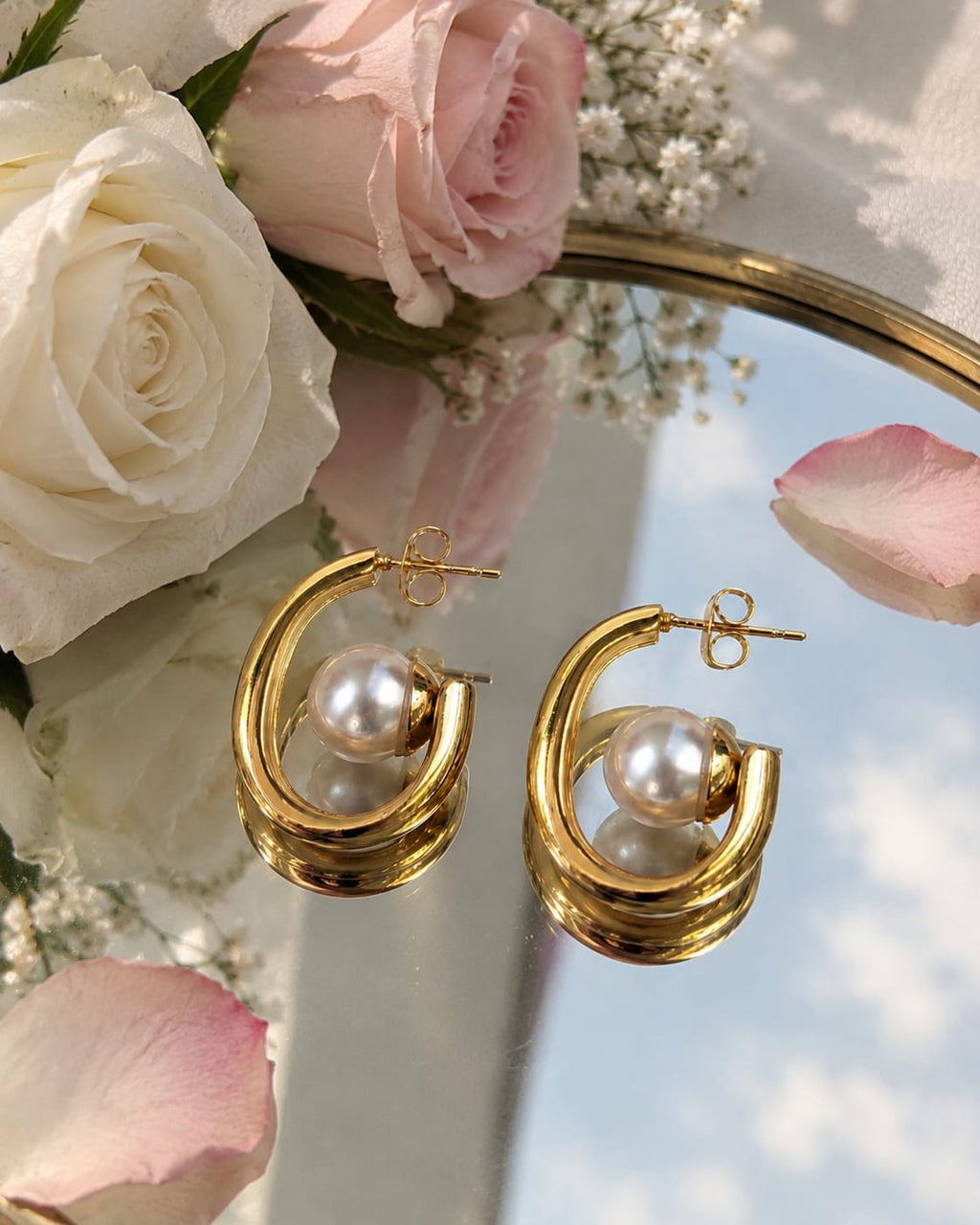       Twisted Hoop Earrings