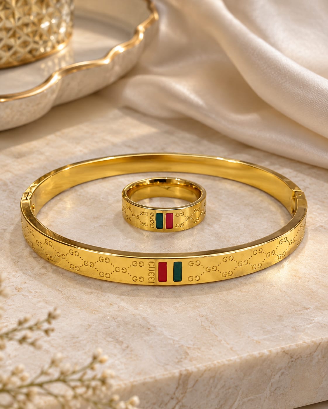Gucci Link Jewelry Set