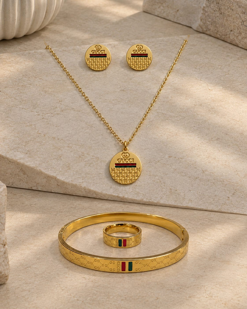 Gucci Link Jewelry Set