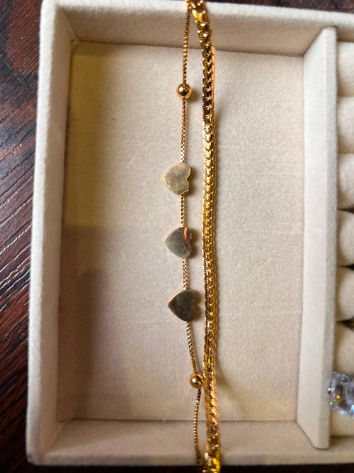 Double Charm Bracelet