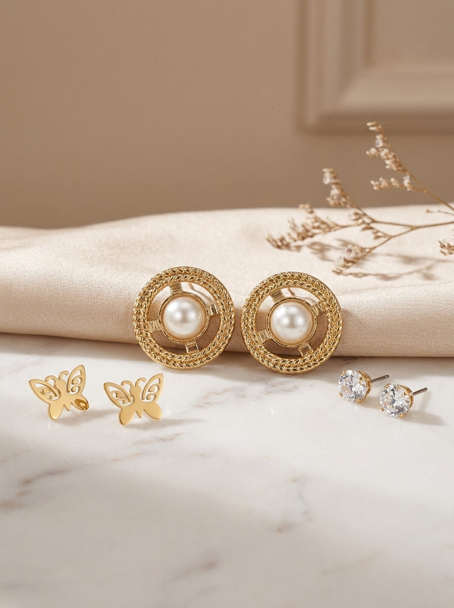       Crystal Huggie Earrings