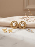       Crystal Huggie Earrings