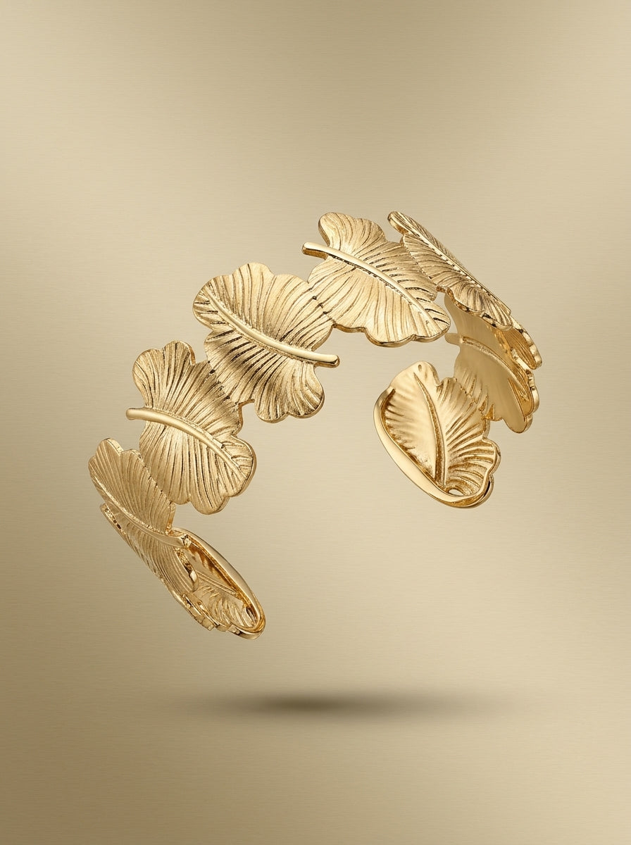 Golden Leaf Cuff