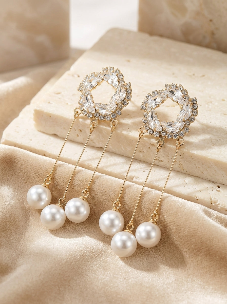       Pearl Drop Earrings