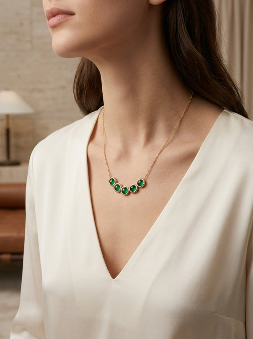 Emerald Petal Set