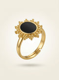 Midnight Crest Ring