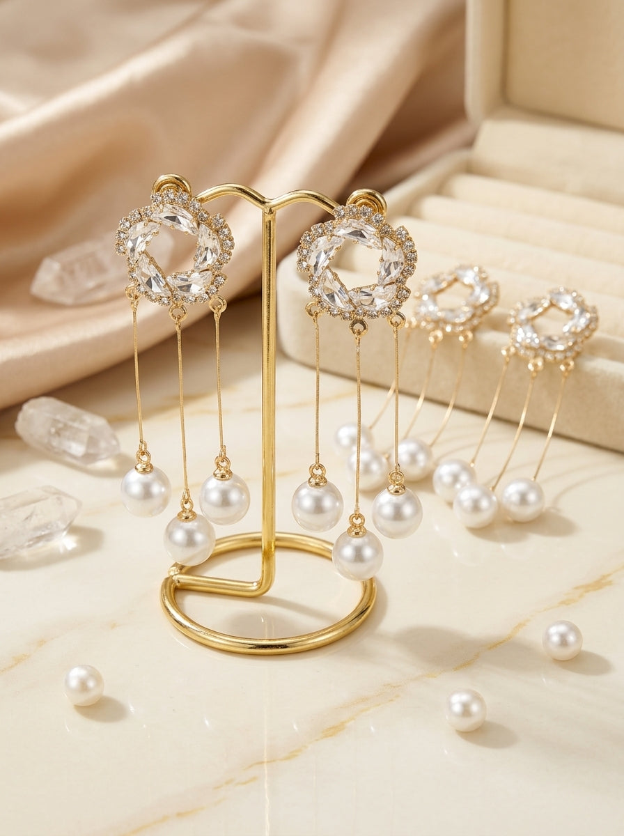       Pearl Drop Earrings