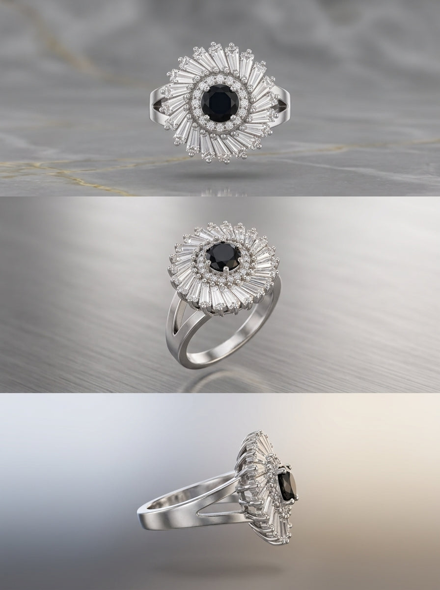 Crystal Aura Ring