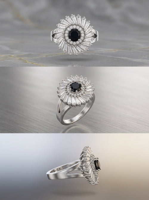 Crystal Aura Ring