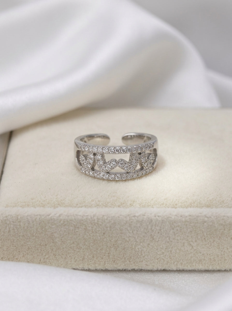Silver Sparkle Ring