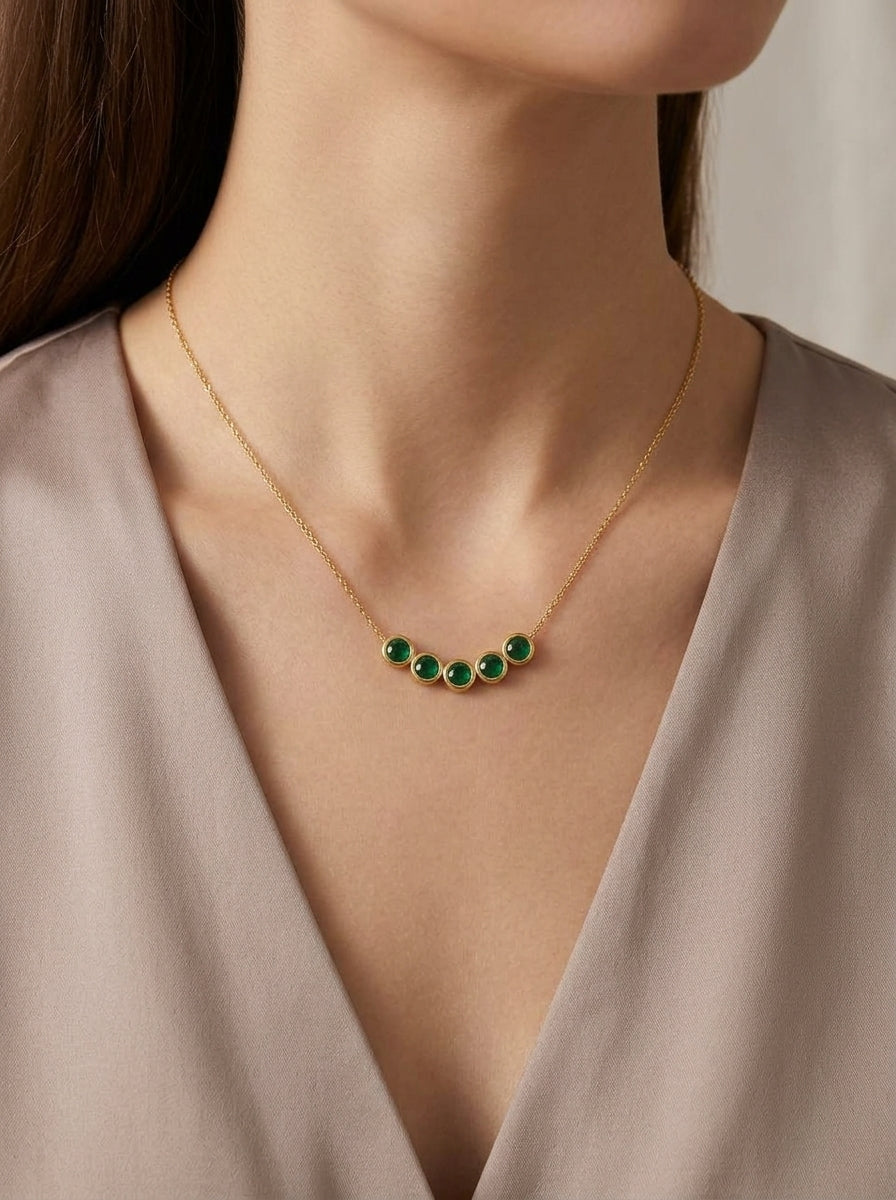 Emerald Petal Set