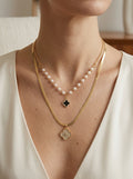 Pearl Grace Layered Pendant