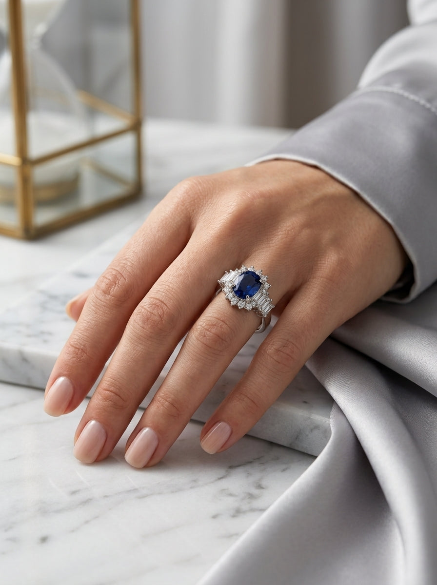 Sapphire Stone Ring