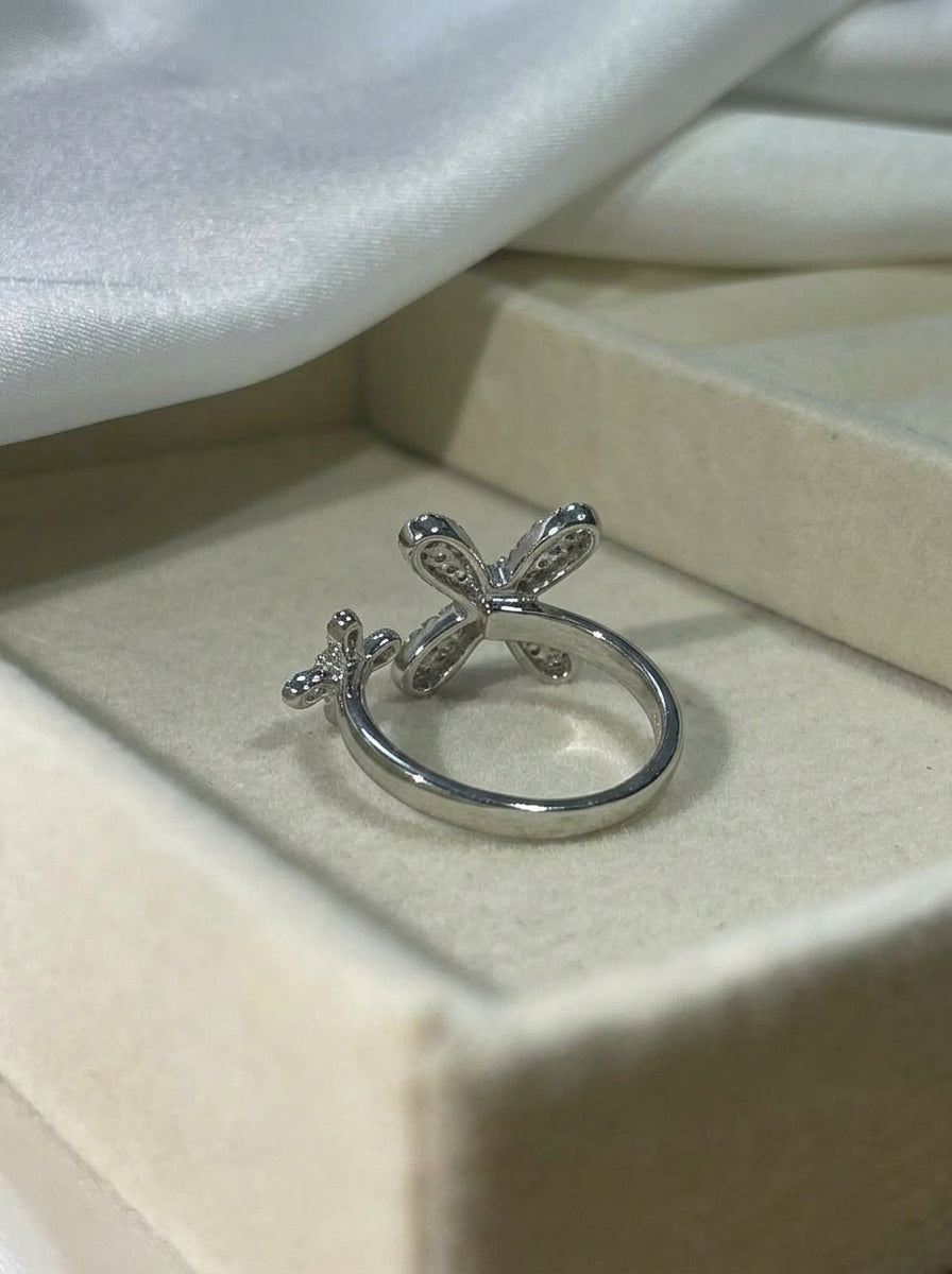 Floral Stone Ring