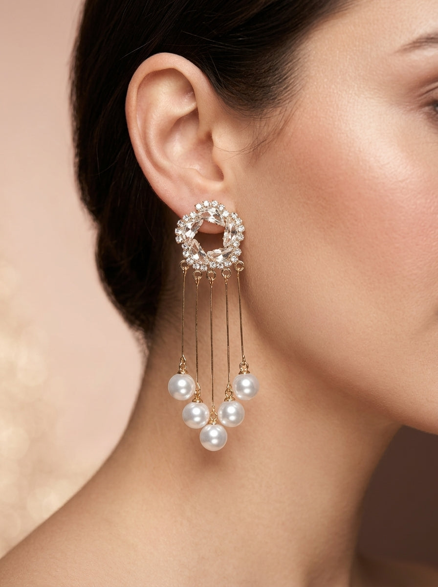       Pearl Drop Earrings