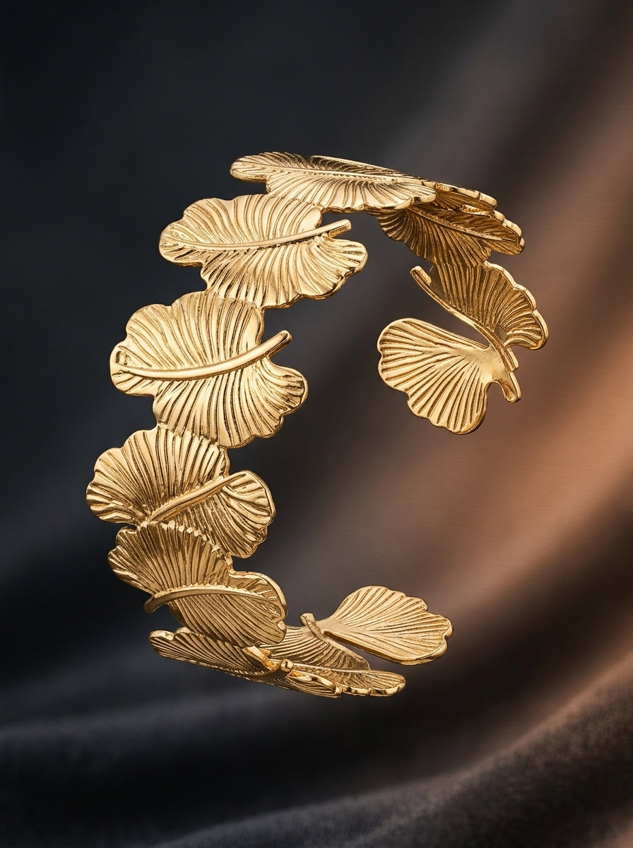 Golden Leaf Cuff